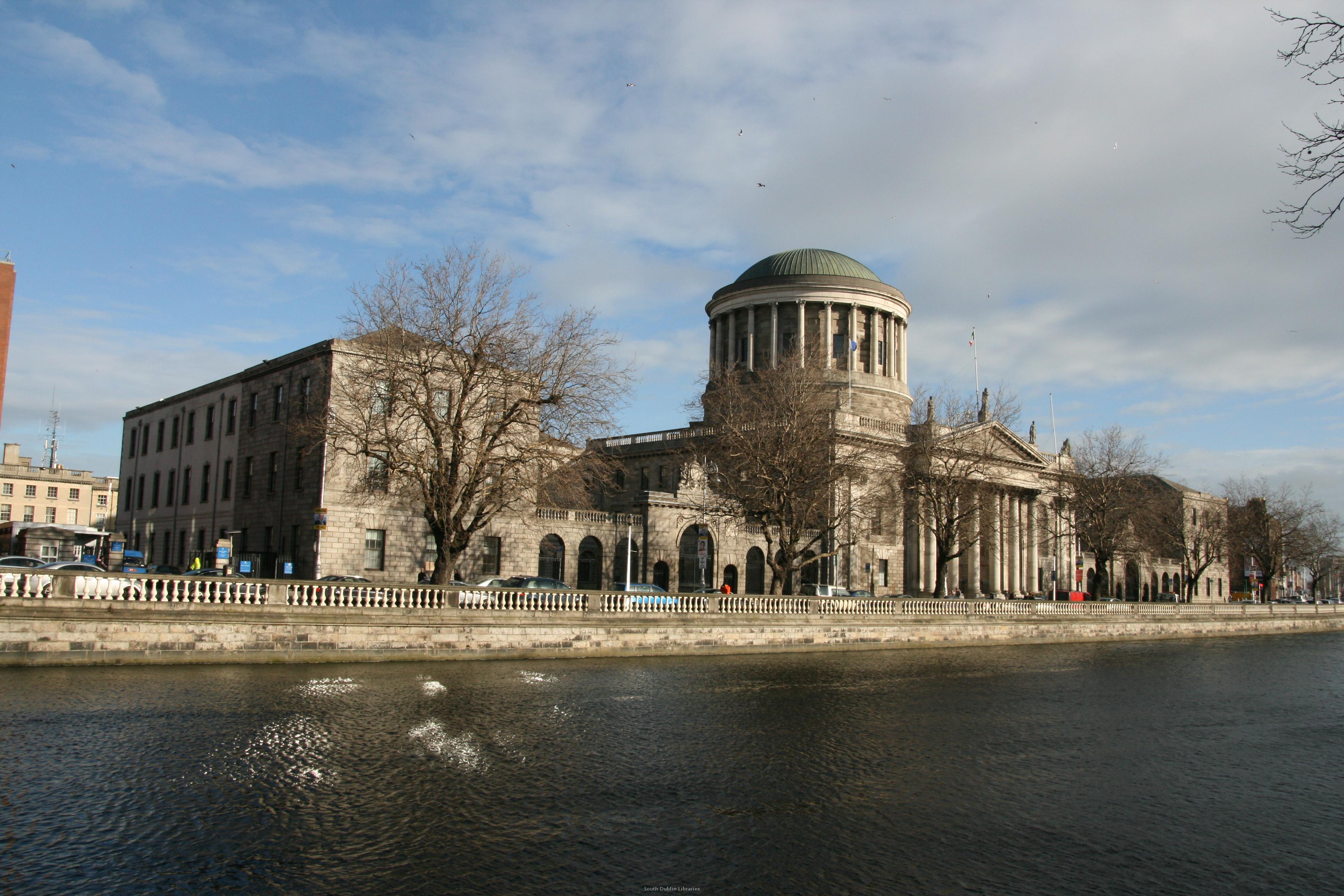SDCC Source: Four Courts from south quays Dublin